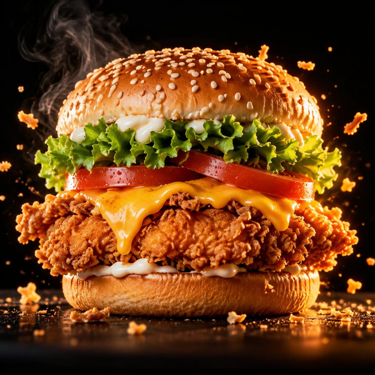 Crispy Chicken Burger
